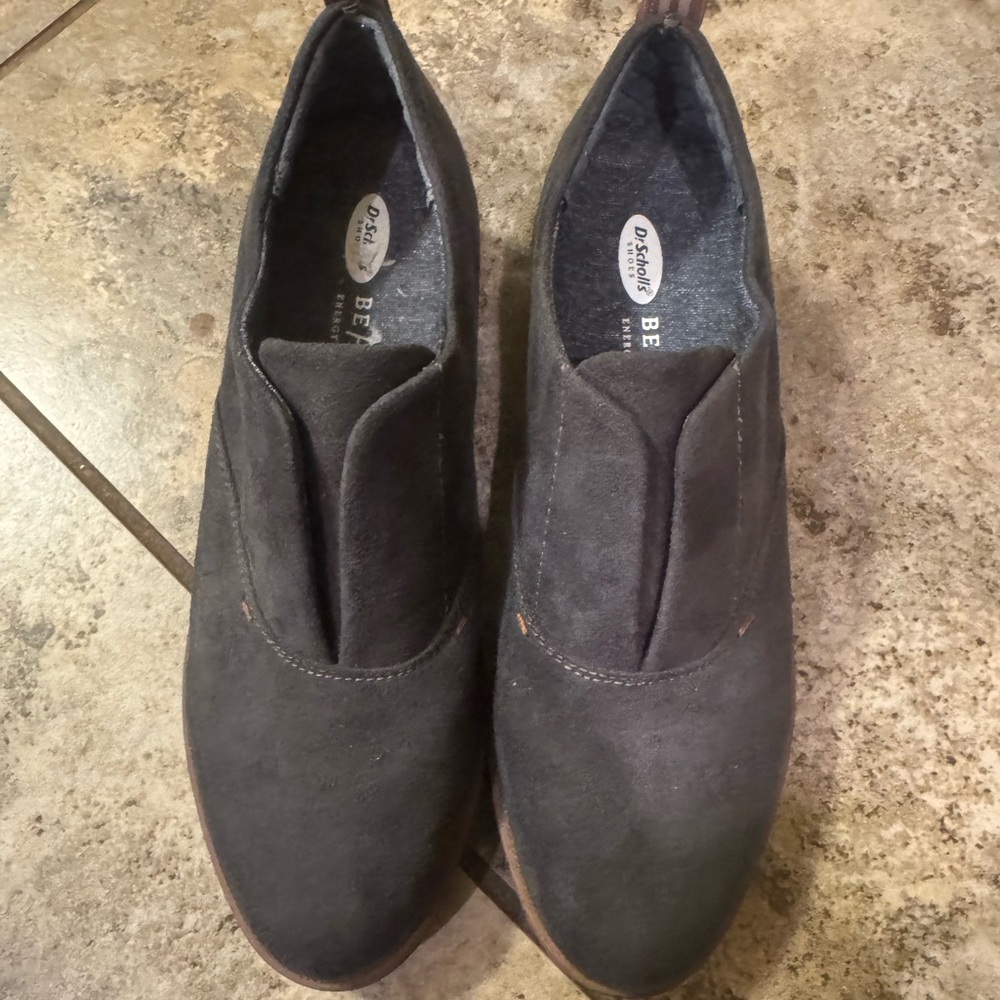 Dr. Scholl's Women's Gray Slip-On Shoes size 7